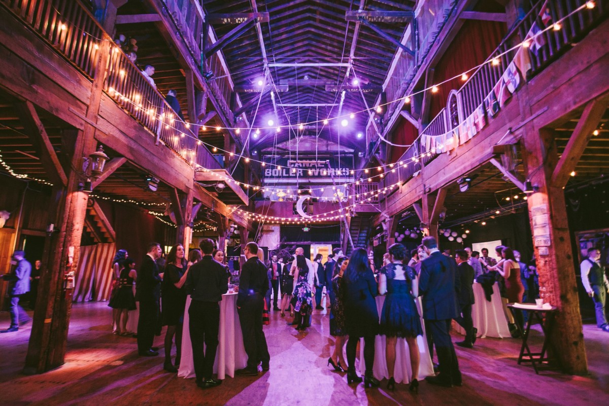 Weddings, Corporate Events, and parties at Emerald City Trapeze Arts