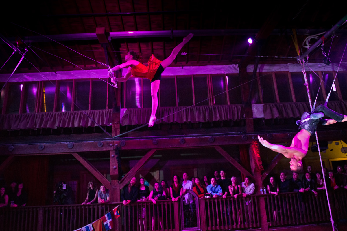 Aerial Silks at Emerald City Trapeze Arts