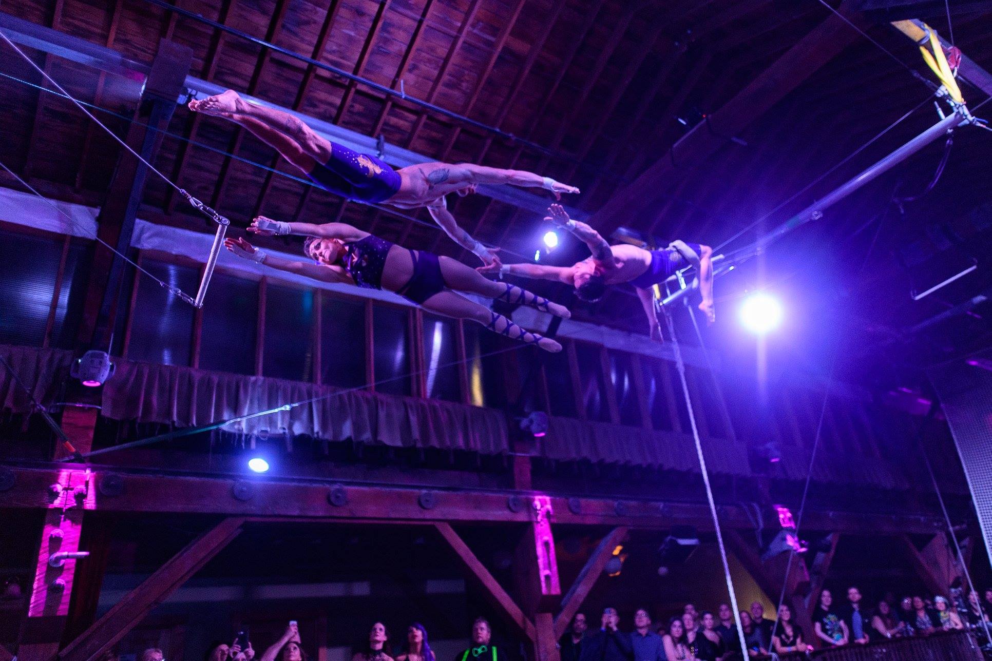 Party Attendees at Emerald City Trapeze Arts