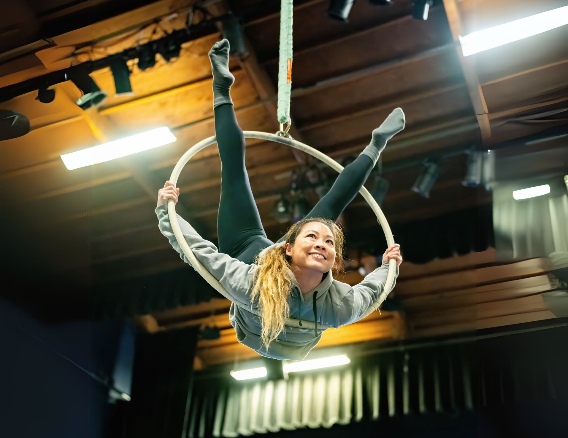 Aerial Arts at Emerald City Trapeze in Seattle