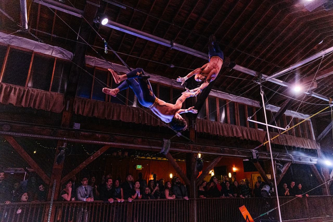 Weddings at Emerald City Trapeze Arts in Seattle